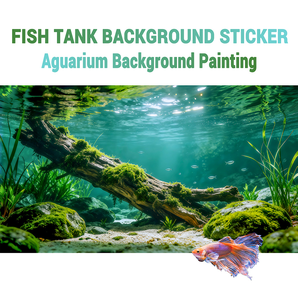 Aquarium Fish Hide - ไม้แห้งที่ก้นแม่น้ำ, สติ๊กเกอร์ติดตู้ปลา, ของตกแต่งภูมิทัศน์, ของประดับตกแต่งตู้ปลา