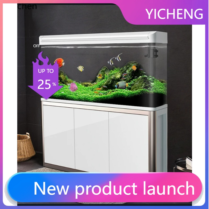 Aquarium Fish Goldfish - ตู้ปลา LYY สำหรับใช้ในบ้าน ขนาดใหญ่ กลาง และเล็ก