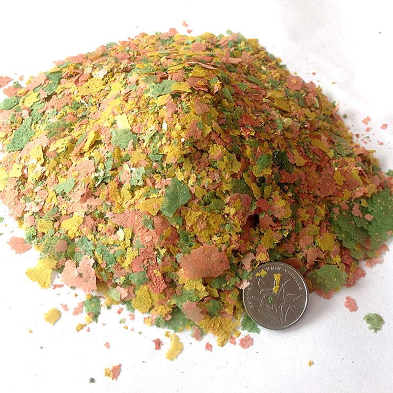 Aquarium Fish Rainbow - ปลาประดับบาง Slice อาหาร Tropical อาหารปลาที่มีสีสันอาหารปลา Rainbow