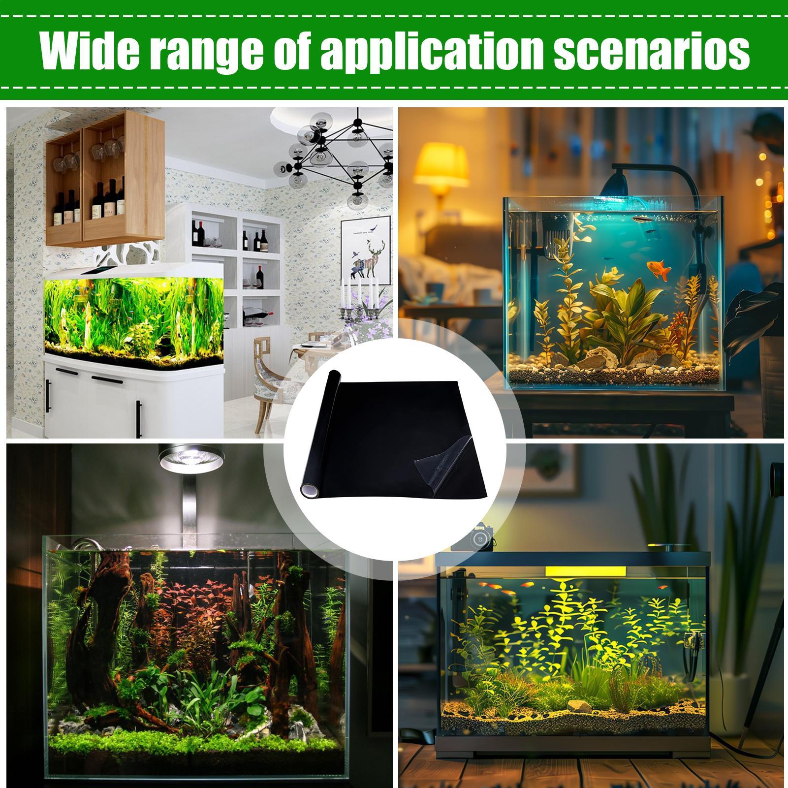 ฉากหลังตู้ปลาแบบติดด้วยไฟฟ้า ล - Aquarium Fish Wallpaper บทวิจารณ์และราคา