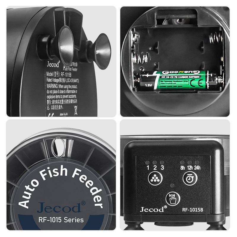 เครื่องให้อาหารปลาอัตโนมัติ Je - Aquarium Fish Feeder บทวิจารณ์และราคา