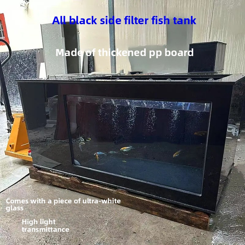 ตู้ปลากรองด้านข้างสีดำ XL, ตู้ - Xl Aquarium Fish บทวิจารณ์และราคา