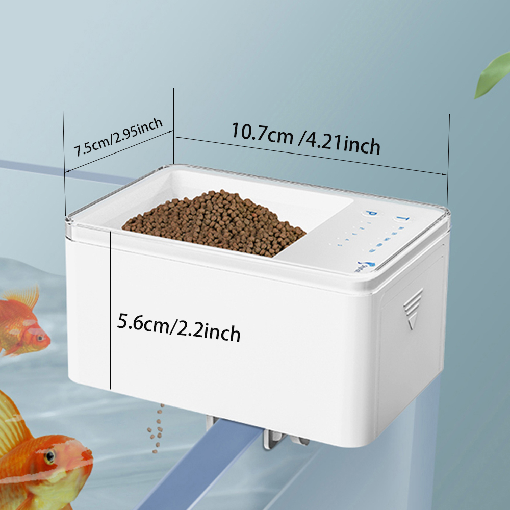 100ML ความจุขนาดใหญ่ Feeder ปล - Aquarium Fish Feeder บทวิจารณ์และราคา
