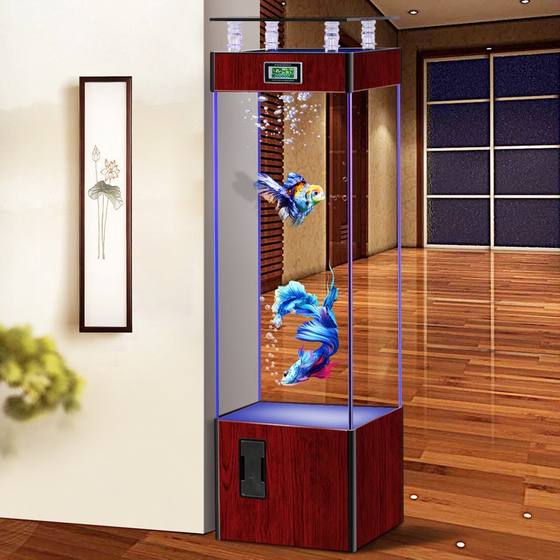 ตู้ปลากระจกใสพิเศษ ไม่ต้องเปลี - Aquarium Fish Goldfish บทวิจารณ์และราคา