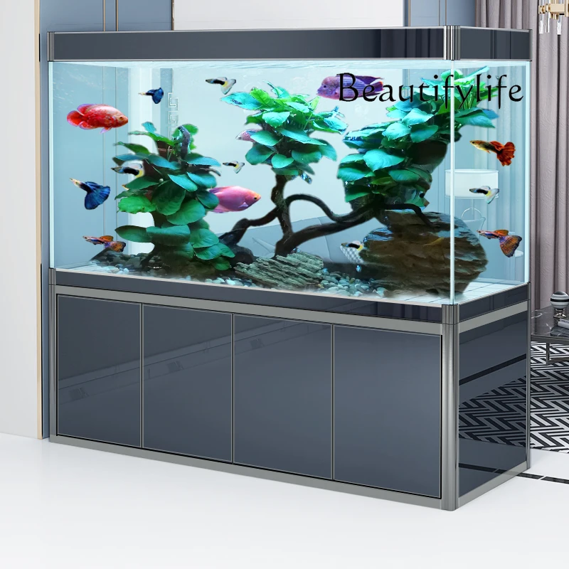 ตู้ปลาขนาดกลางสำหรับใช้ในบ้าน  - Aquarium Fish Dragon บทวิจารณ์และราคา