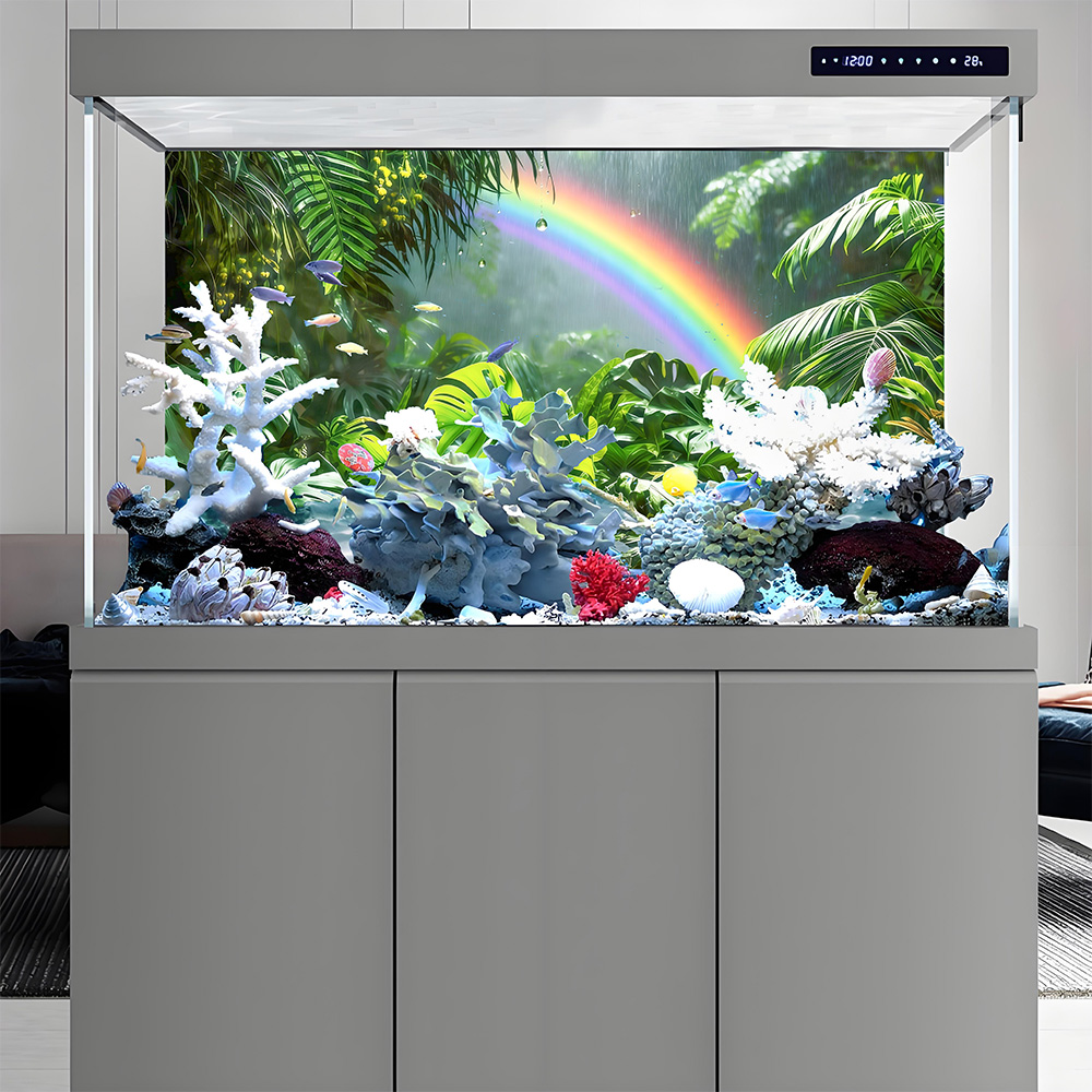 เรนฟอเรสท์เรนโบว์, ภาพวาดพื้นห - Aquarium Fish Rainbow บทวิจารณ์และราคา