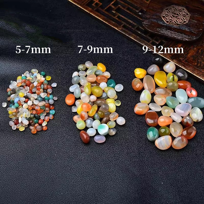 กรวดอาเกตสีธรรมชาติ JH103 ขนาด - Aquarium Fish Rainbow บทวิจารณ์และราคา