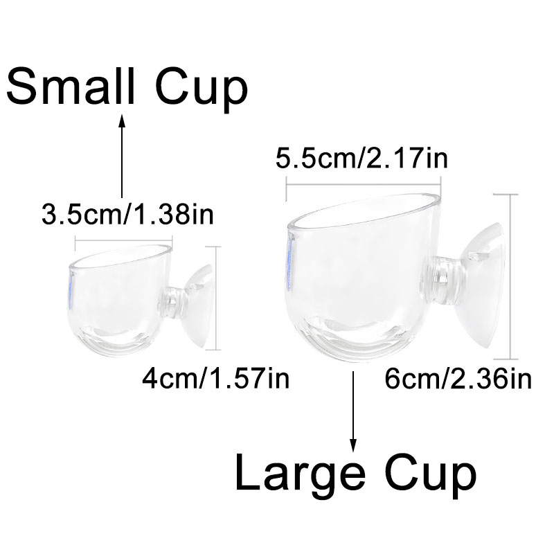 กระถางปลูกต้นไม้น้ำอะคริลิคสำห - Aquarium Fish Feeder บทวิจารณ์และราคา