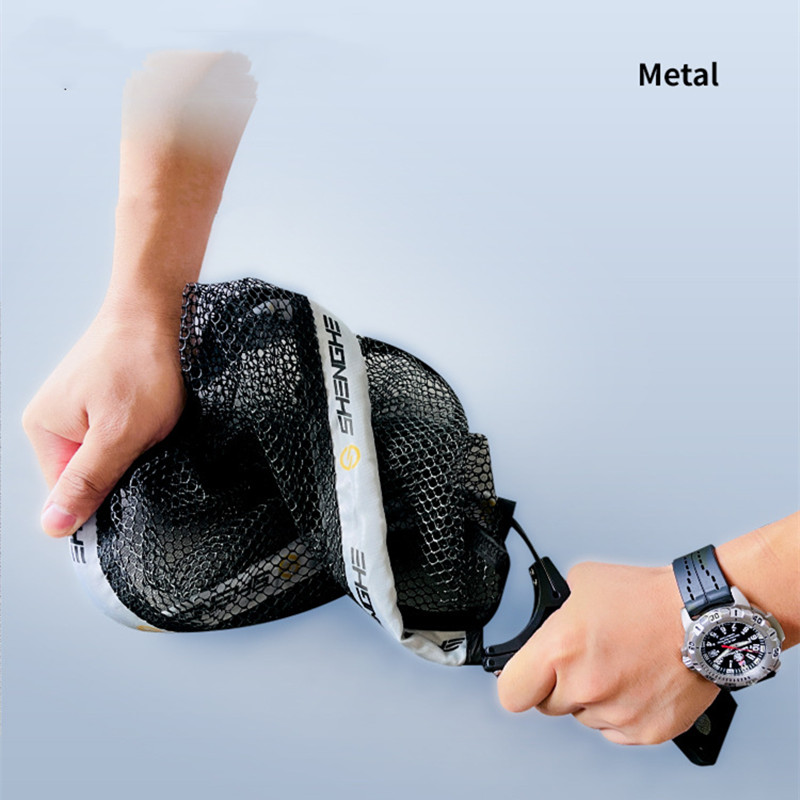 แบบพกพา ABS Fly Fishing Hand N - Fish Net Handle บทวิจารณ์และราคา