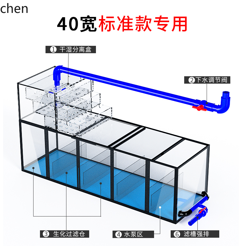ตู้ปลาทรงใหม่ CZ ขนาดใหญ่ สำหร - Aquarium Fish Dragon บทวิจารณ์และราคา