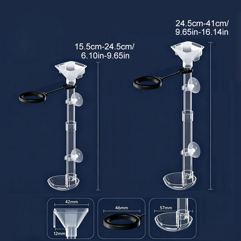ท่ออะคริลิกใสสำหรับให้อาหารปลา - Aquarium Fish Feeder บทวิจารณ์และราคา
