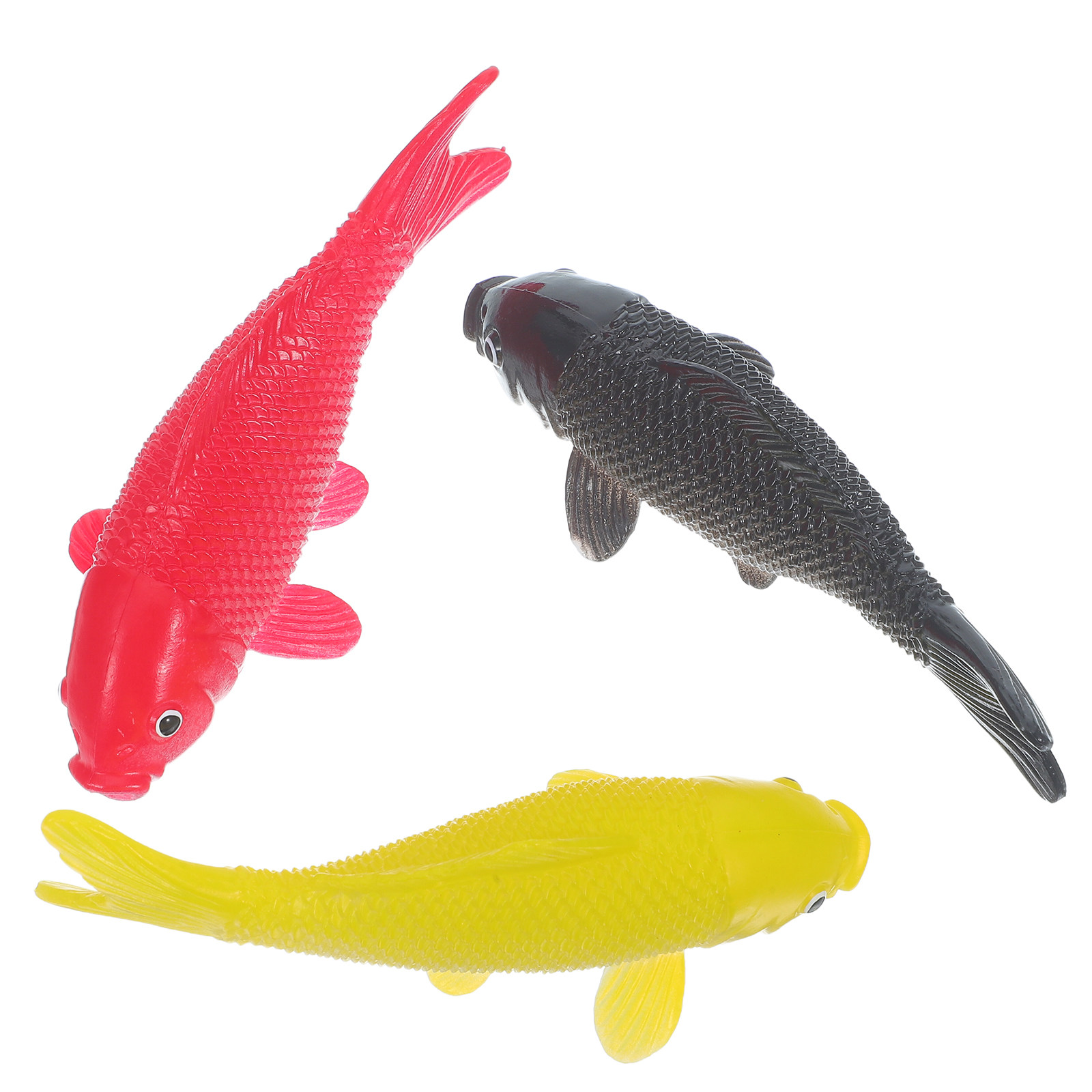 ของเล่นปลาประดิษฐ์ 3 ชิ้น รูปป - Aquarium Fish Goldfish บทวิจารณ์และราคา