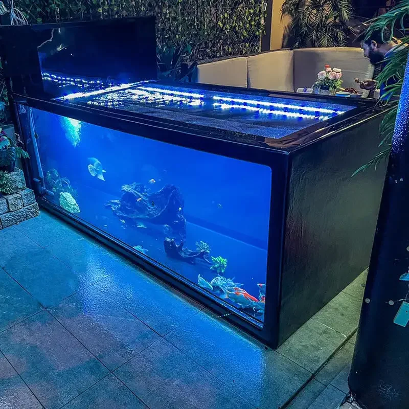 ตู้ปลาไฟเบอร์กลาสขนาดใหญ่สั่งท - Xl Aquarium Fish บทวิจารณ์และราคา