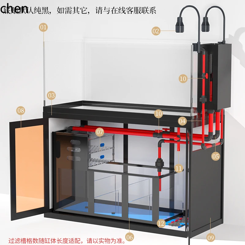 ตู้ปลาแบบสะพายหลัง YFY สำหรับเ - Aquarium Fish Goldfish บทวิจารณ์และราคา