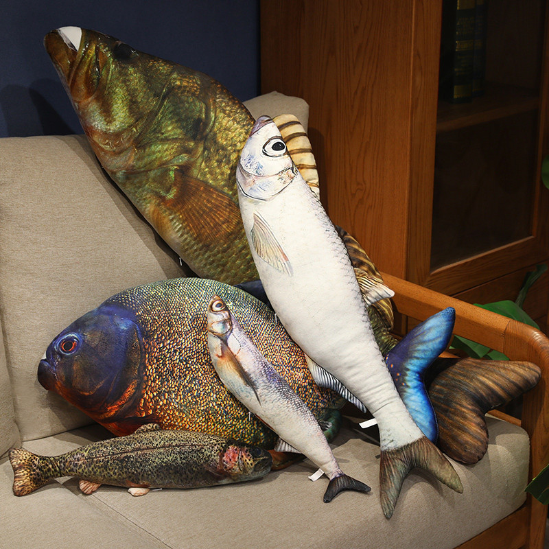 ตุ๊กตาปลาปิรันยาเหมือนจริง ของ - Aquarium Fish Rainbow บทวิจารณ์และราคา