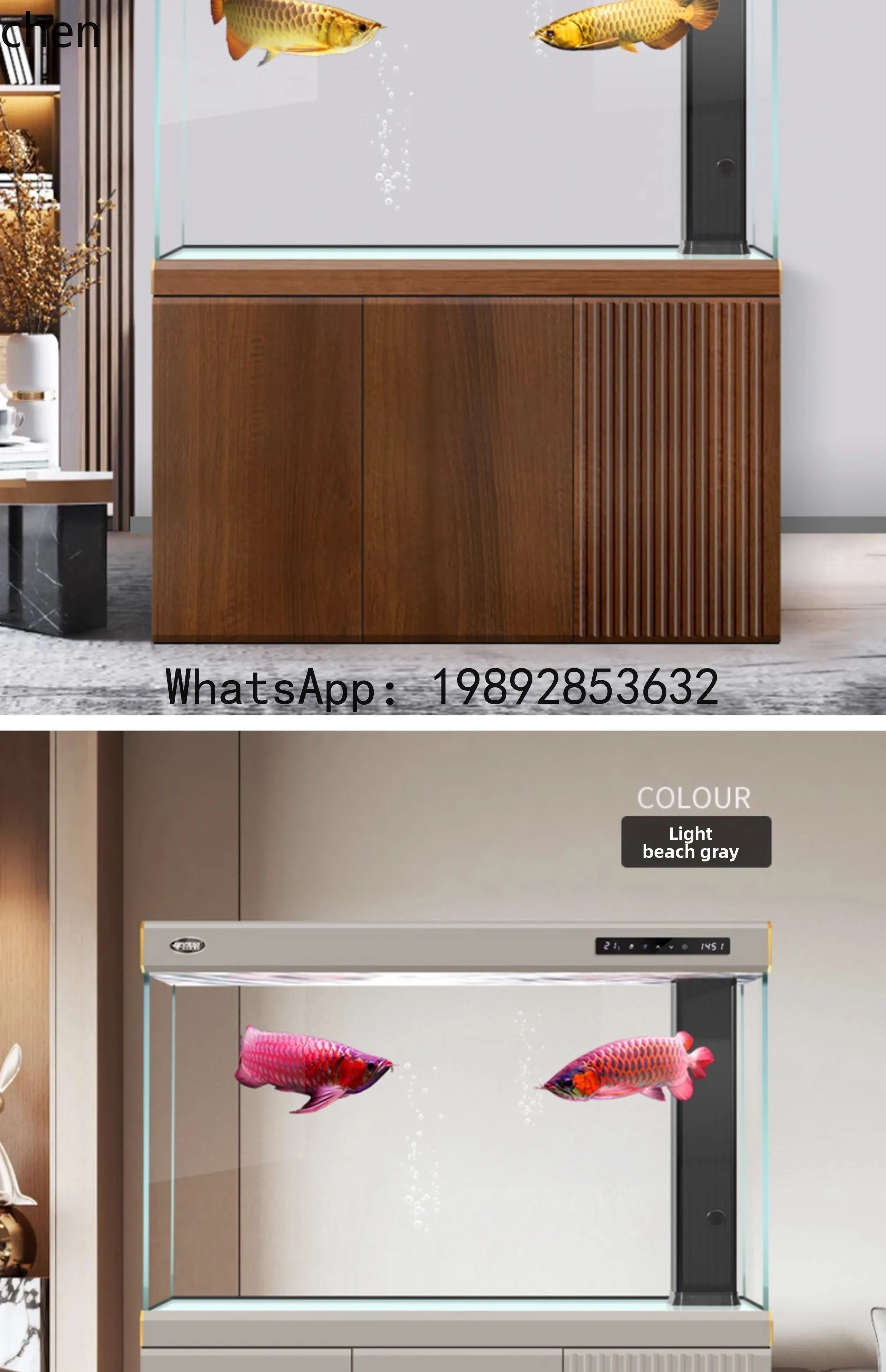 ตู้ปลาห้องนั่งเล่น กระจกใสพิเศ - Aquarium Fish Dragon บทวิจารณ์และราคา