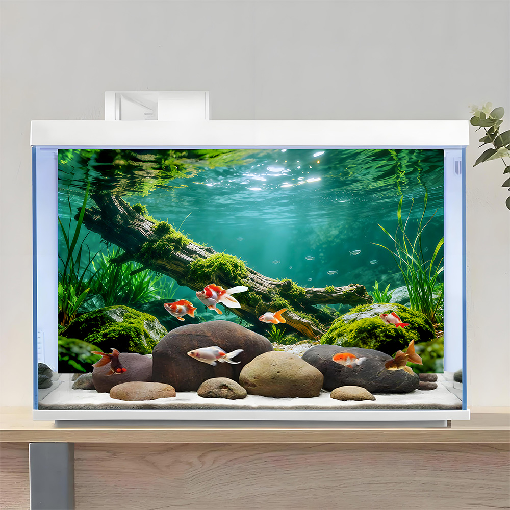 ไม้แห้งที่ก้นแม่น้ำ, สติ๊กเกอร - Aquarium Fish Hide บทวิจารณ์และราคา