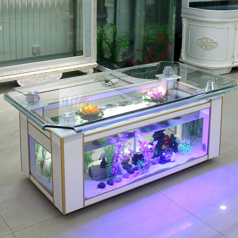 ตู้ปลาตั้งโต๊ะทรงสี่เหลี่ยมผืน - Aquarium Fish Goldfish บทวิจารณ์และราคา