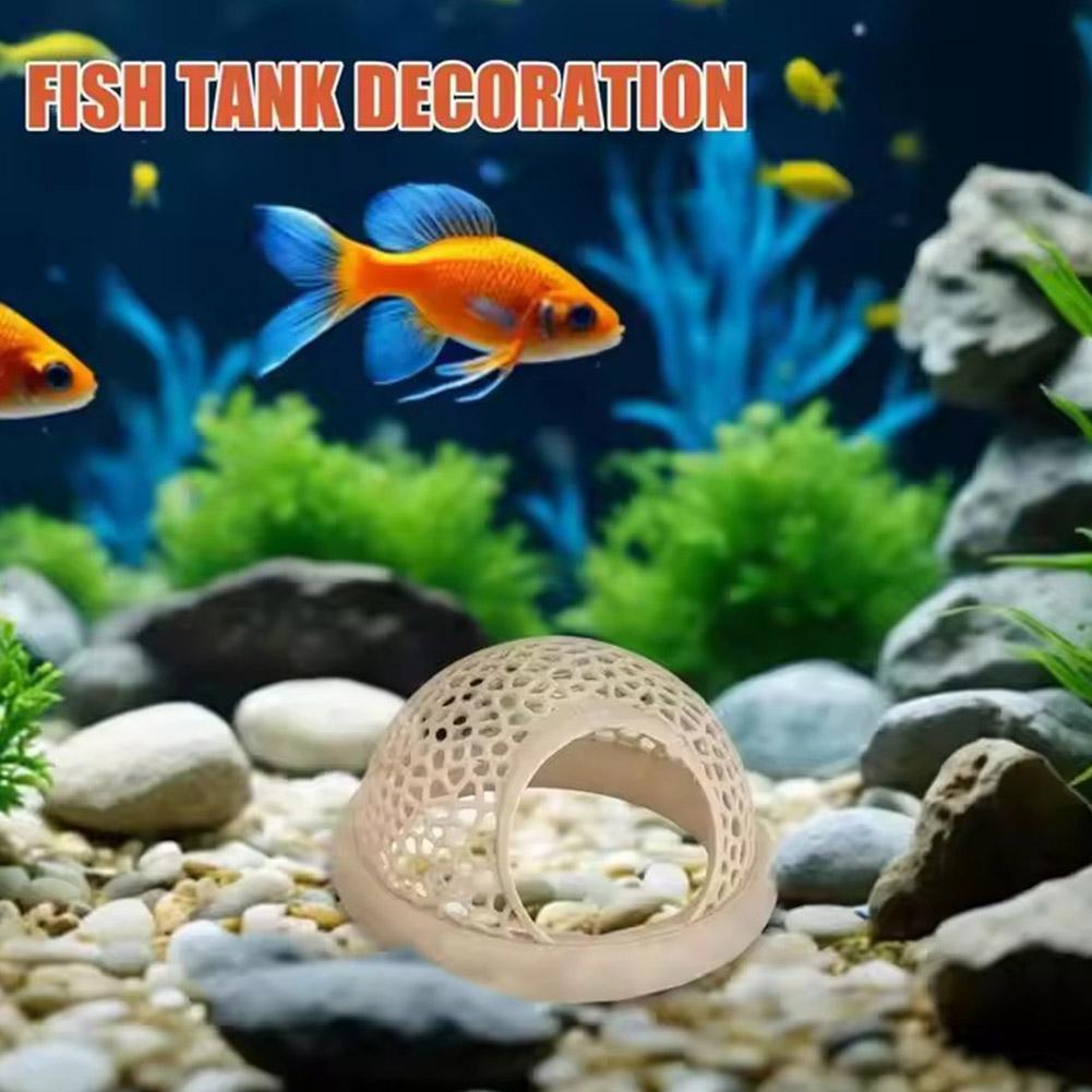 ที่หลบภัยปลาและกุ้งในตู้ปลาแบบ - Aquarium Fish Hide บทวิจารณ์และราคา