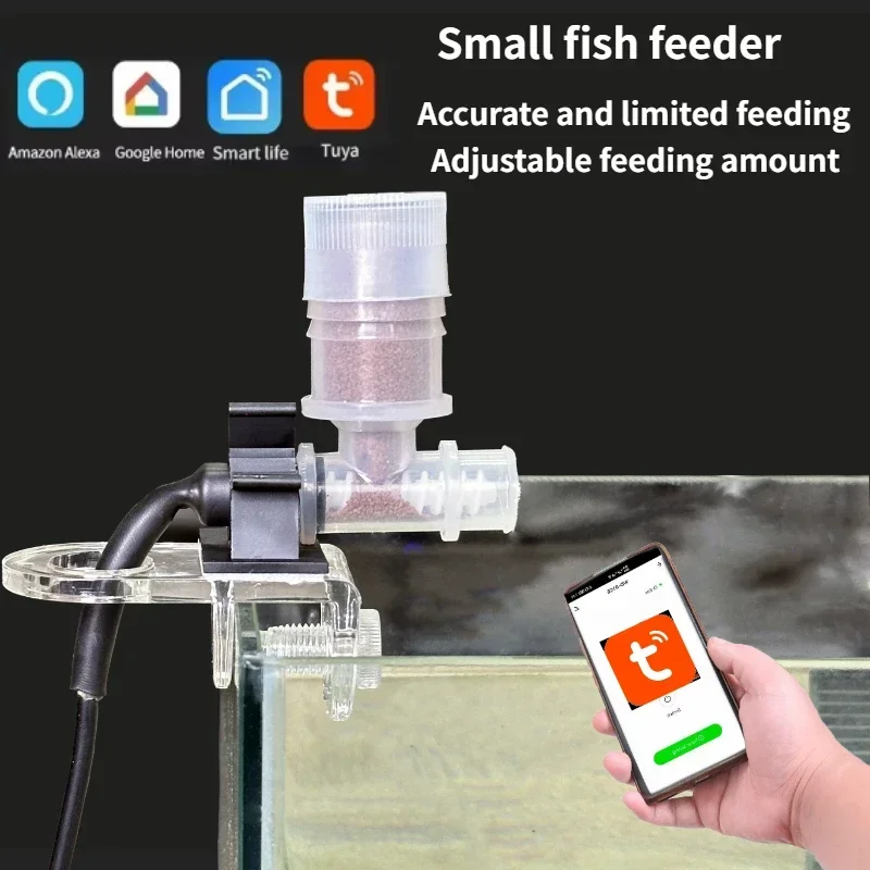 เครื่องให้อาหารปลาอัตโนมัติที่ - Aquarium Fish Feeder บทวิจารณ์และราคา
