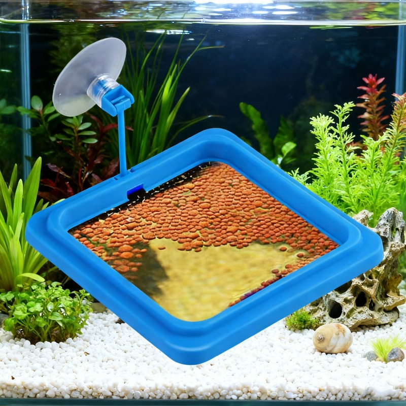 ถาดให้อาหารปลาตู้ปลาแบบลอยน้ำ  - Aquarium Fish Feeder บทวิจารณ์และราคา