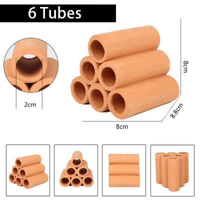Clay Aquarium ตกแต่งปลากุ้งเล่ - Aquarium Fish Hide บทวิจารณ์และราคา