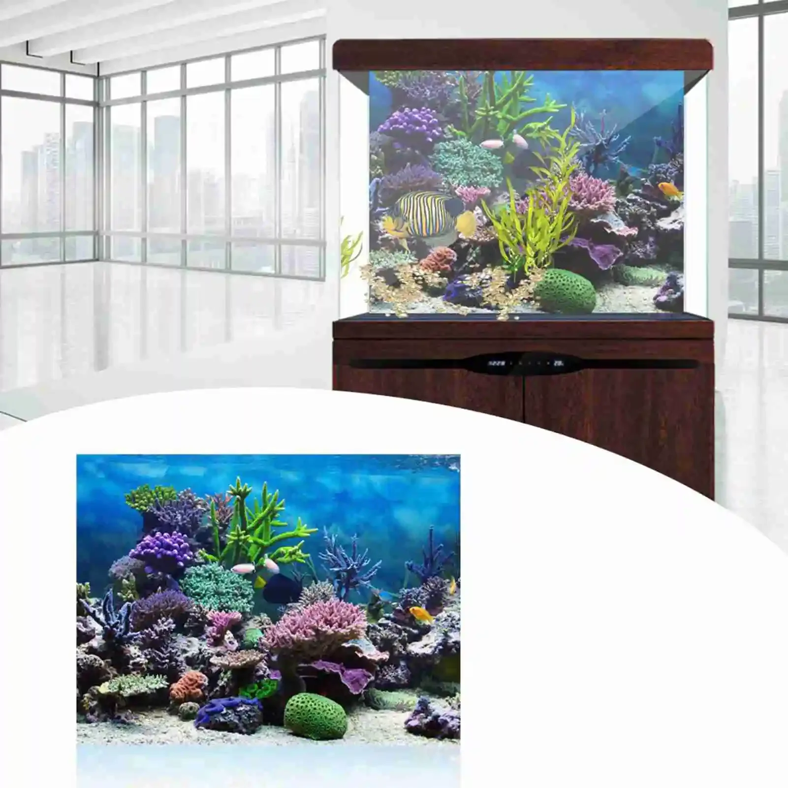 โปสเตอร์แนวนอนลายพิพิธภัณฑ์สัต - Aquarium Fish Wallpaper บทวิจารณ์และราคา