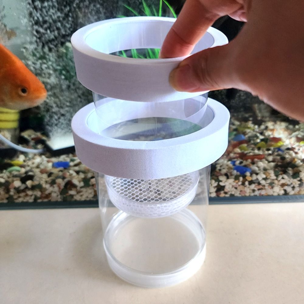 พลาสติกลอยปลา Breeding การแยกก - Aquarium Fish Feeder บทวิจารณ์และราคา