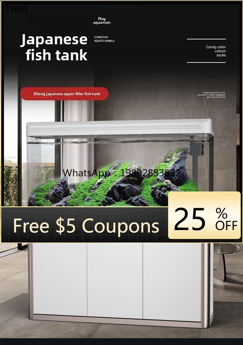 ตู้ปลา LYY สำหรับใช้ในบ้าน ขนา - Aquarium Fish Goldfish บทวิจารณ์และราคา