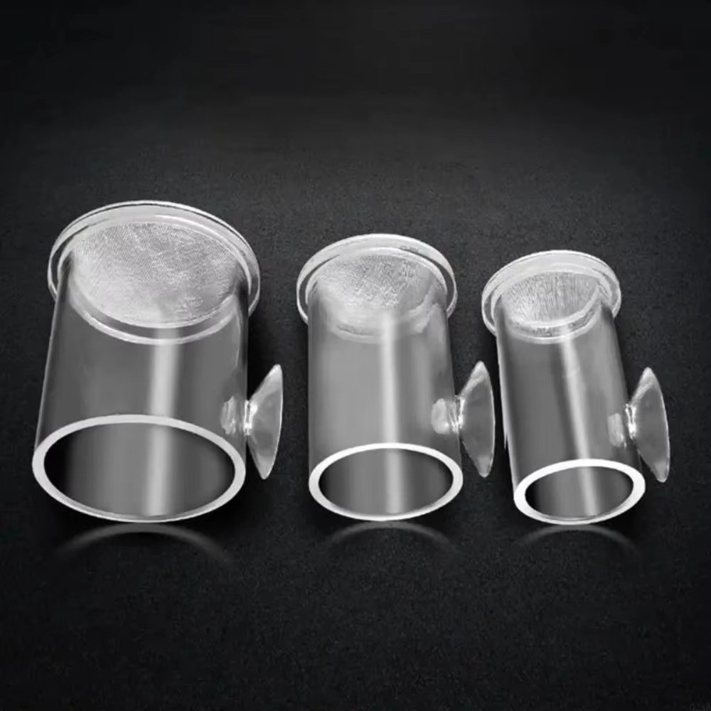 เครื่องให้อาหารกุ้งอะคริลิกแบบ - Aquarium Fish Feeder บทวิจารณ์และราคา