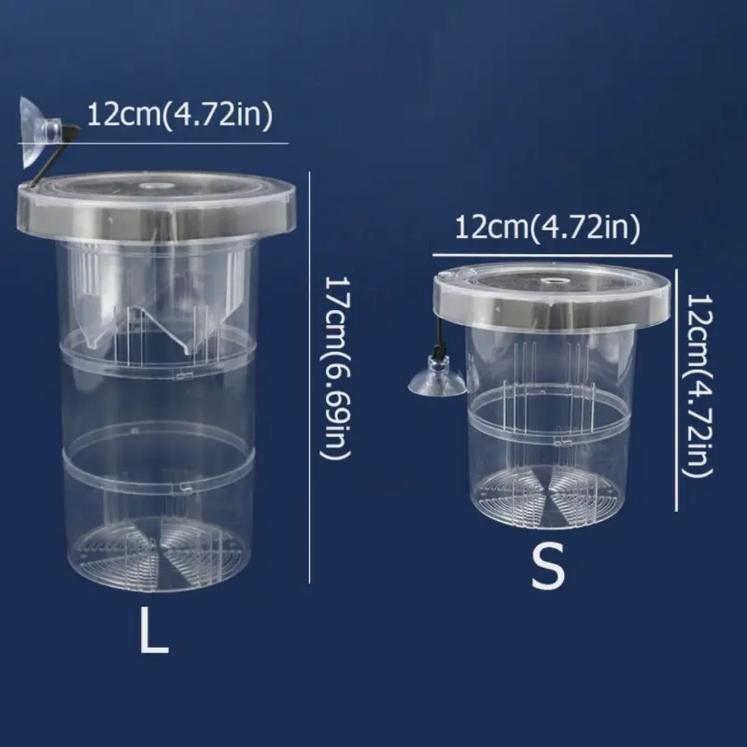 กล่องอะคริลิคสำหรับเพาะพันธุ์ป - Aquarium Fish Feeder บทวิจารณ์และราคา
