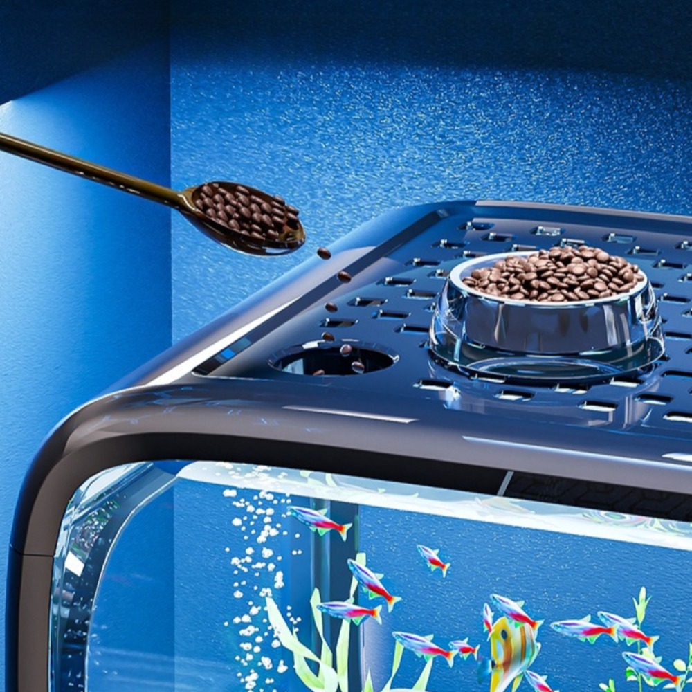 ตู้ปลาหรูหราใส ทนทาน ตกแต่งห้อ - Aquarium Fish Goldfish บทวิจารณ์และราคา