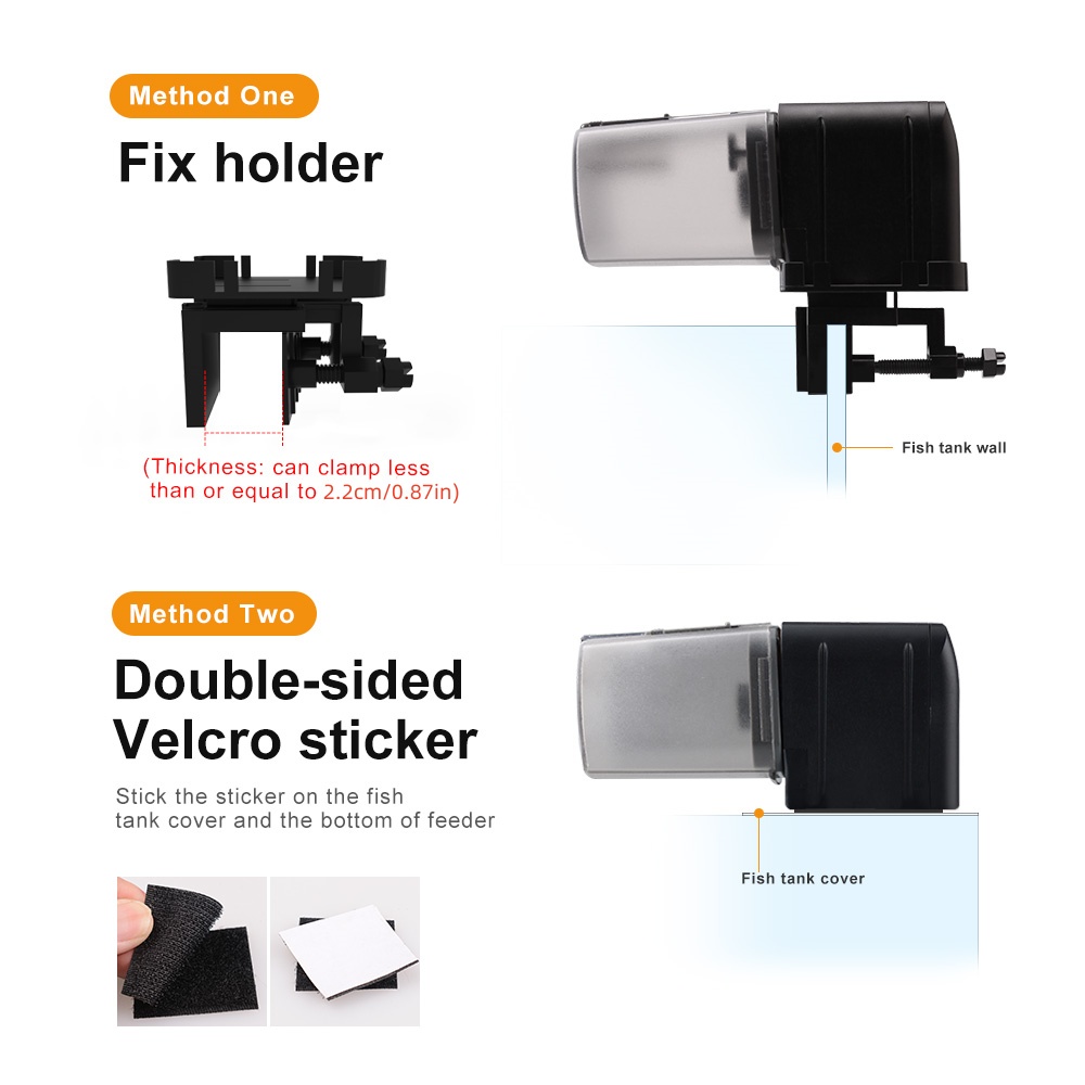 เครื่องให้อาหารปลาอัตโนมัติแบบ - Aquarium Fish Feeder บทวิจารณ์และราคา