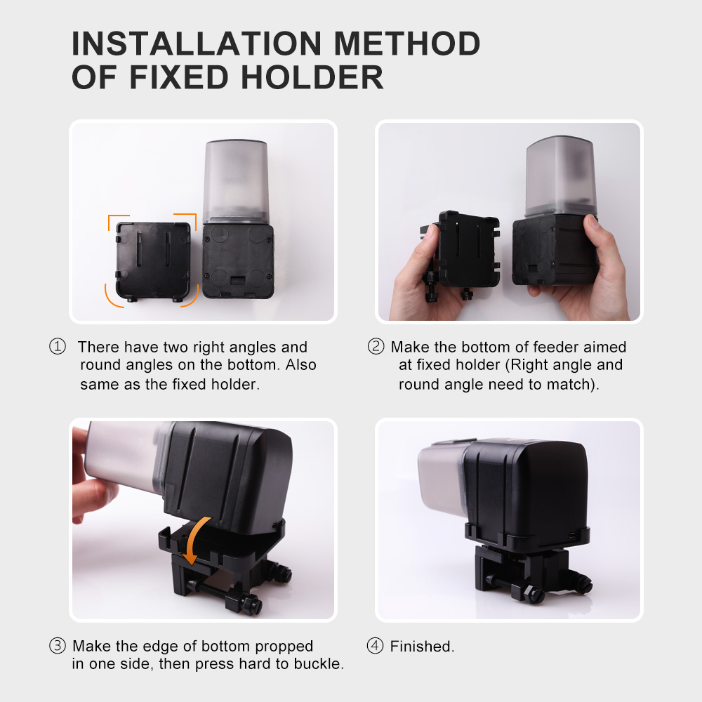 เครื่องให้อาหารปลาอัตโนมัติแบบ - Aquarium Fish Feeder บทวิจารณ์และราคา