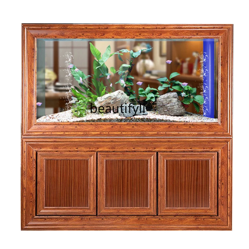 ฉากกั้นตู้ปลาลายไม้แดงแบบจีน พ - Aquarium Fish Dragon บทวิจารณ์และราคา
