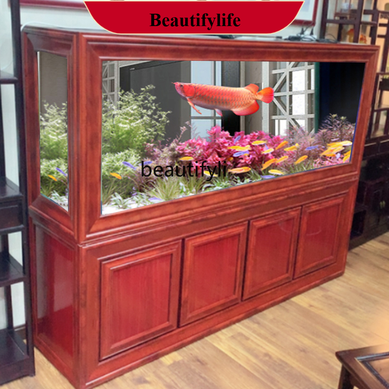 ฉากกั้นตู้ปลาลายไม้แดงแบบจีน พ - Aquarium Fish Dragon บทวิจารณ์และราคา