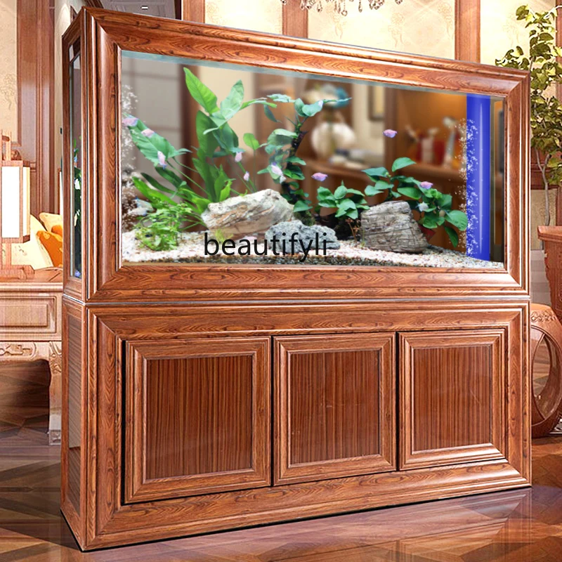 ฉากกั้นตู้ปลาลายไม้แดงแบบจีน พ - Aquarium Fish Dragon บทวิจารณ์และราคา