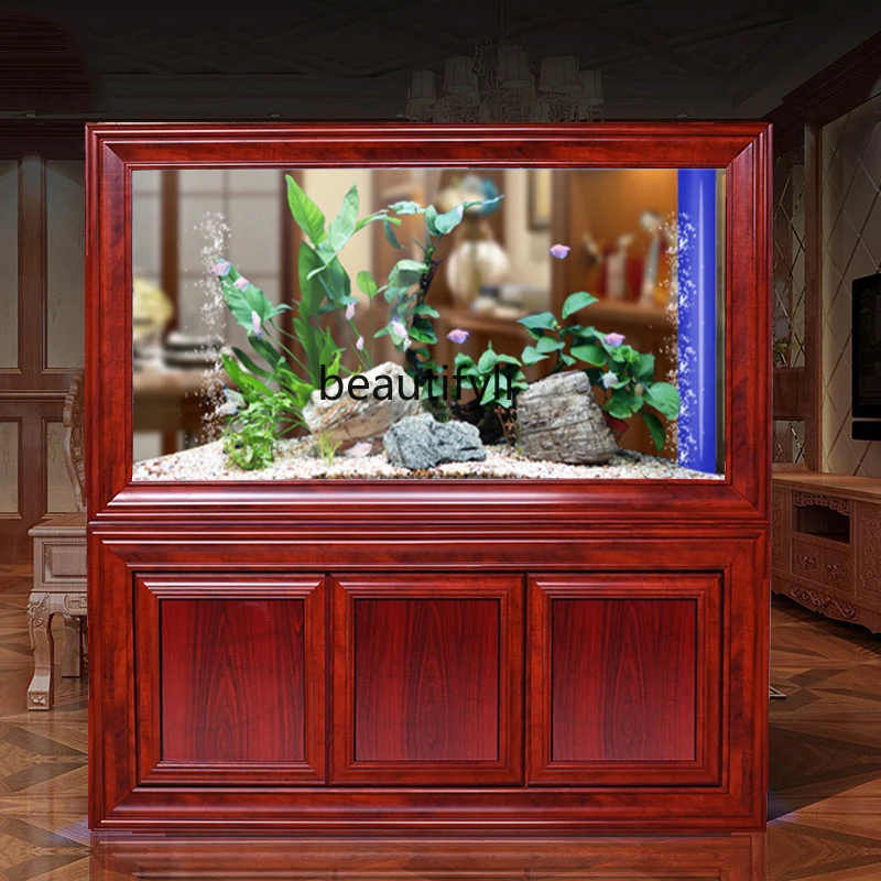 ฉากกั้นตู้ปลาลายไม้แดงแบบจีน พ - Aquarium Fish Dragon บทวิจารณ์และราคา