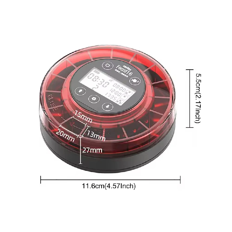 เครื่องให้อาหารปลาอัตโนมัติสำห - Aquarium Fish Feeder บทวิจารณ์และราคา