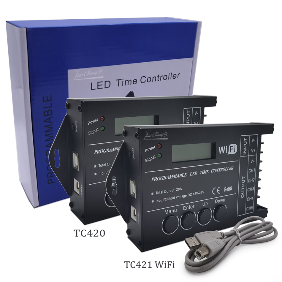 TC420 TC421 WIFI ตัวควบคุมไฟ L - Aquarium Fish Common บทวิจารณ์และราคา