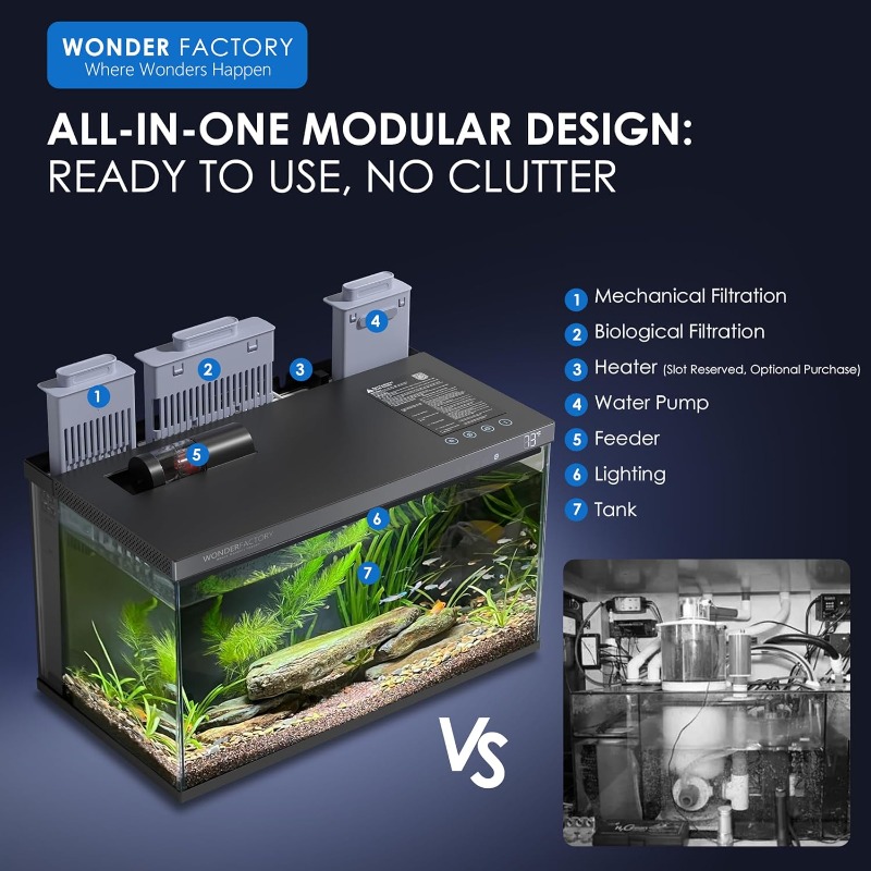 ตู้ปลาอัจฉริยะ, ตู้ปลาแก้ว, ระ - Aquarium Fish Feeder บทวิจารณ์และราคา