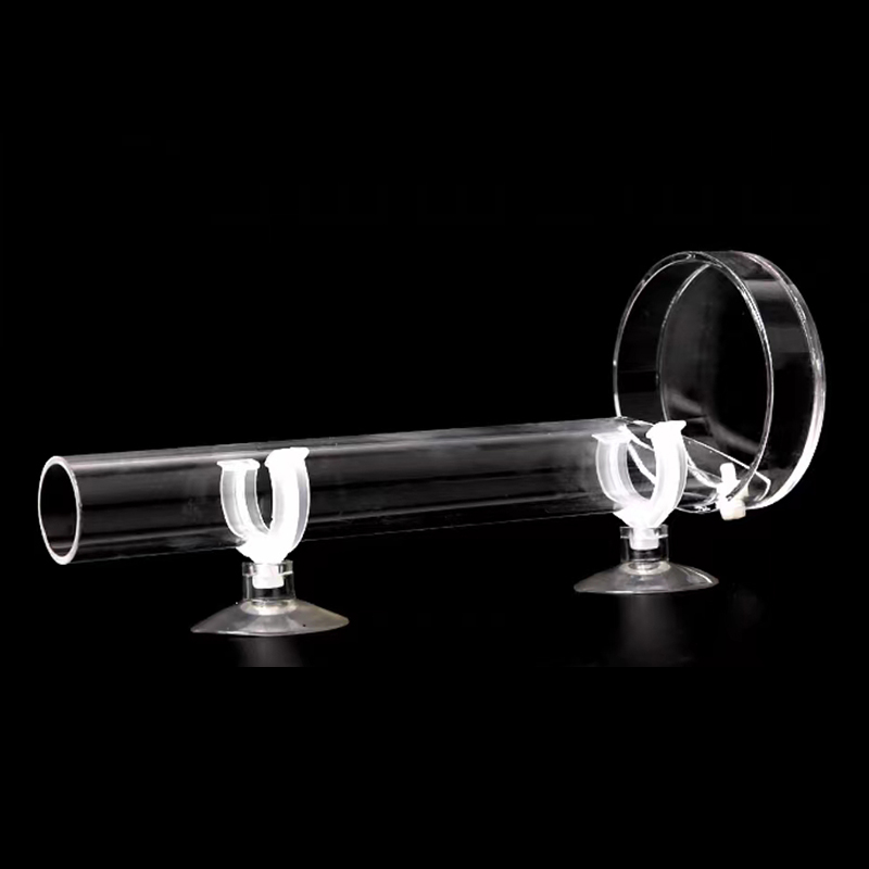 1ชิ้นตัวป้อนอาหารตู้ปลาอะคริลิ - Aquarium Fish Feeder บทวิจารณ์และราคา